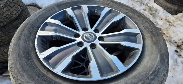 22″ OEM Nissan Armada Wheels Set of 4 (6×139.7 Bolt Pattern)
