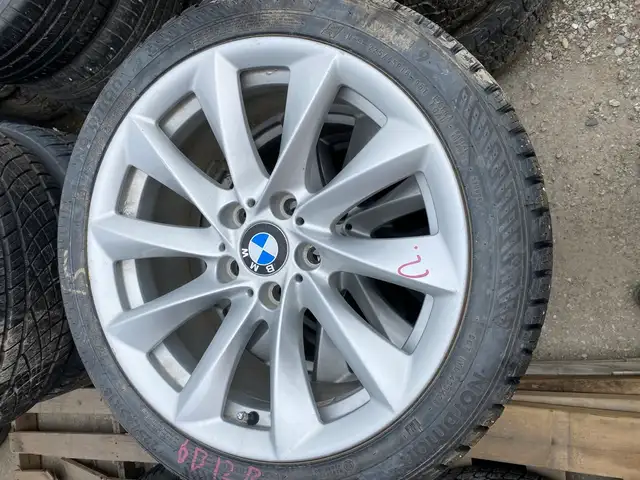 225/45R18 Nordman Winter Tires on OEM 18×8 Alloy Wheels Rims