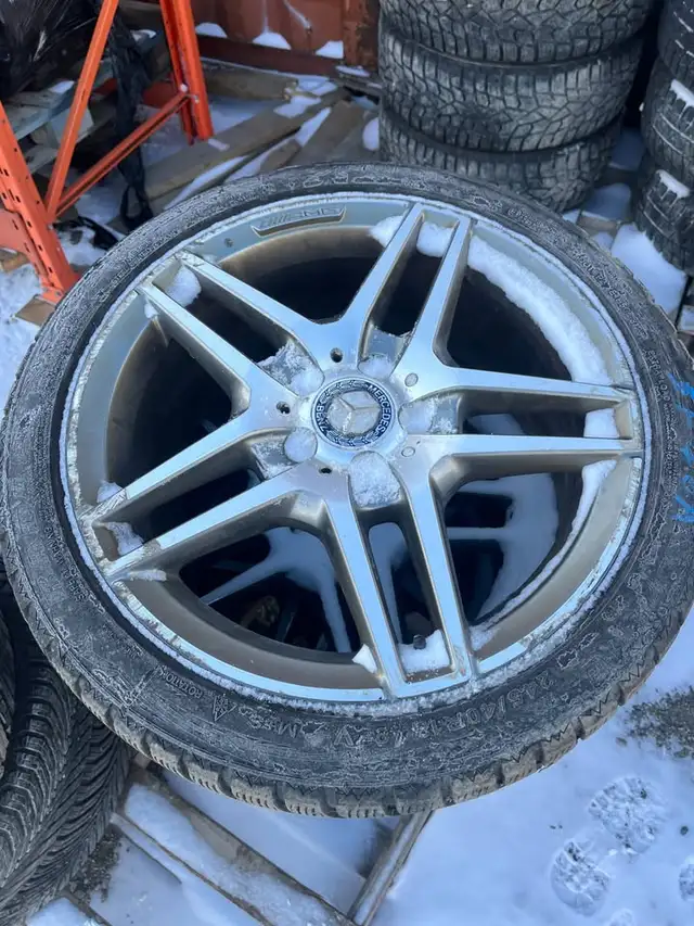 245/40R18 Radar Tires with AMG Wheels (2016 Mercedes E400 4MATIC)