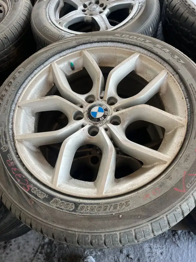 245/50R18 OEM Wheels with Goodride Tires (2011 BMW X3)