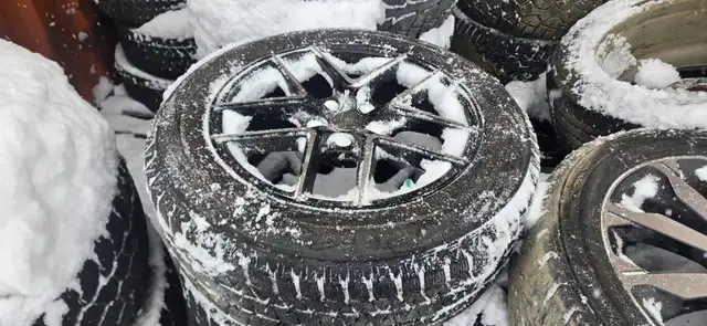 255/60R19 Hankook Winter Tires + Wheels (2003 Range Rover)