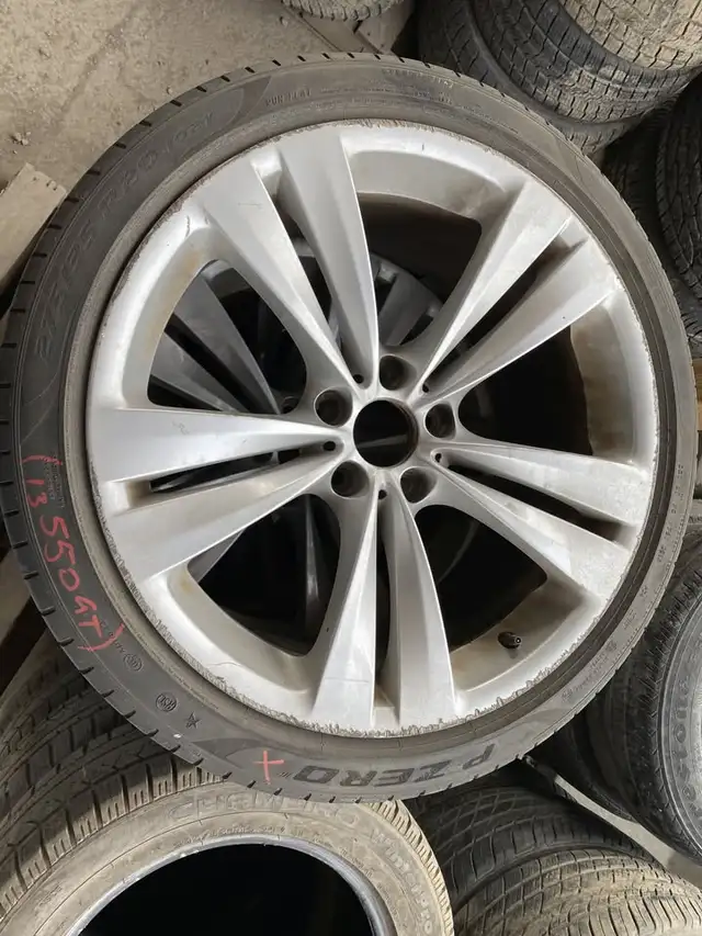275/35R20 & 245/40R20 BMW 550 Staggered Wheels and Tires (2013 BMW)